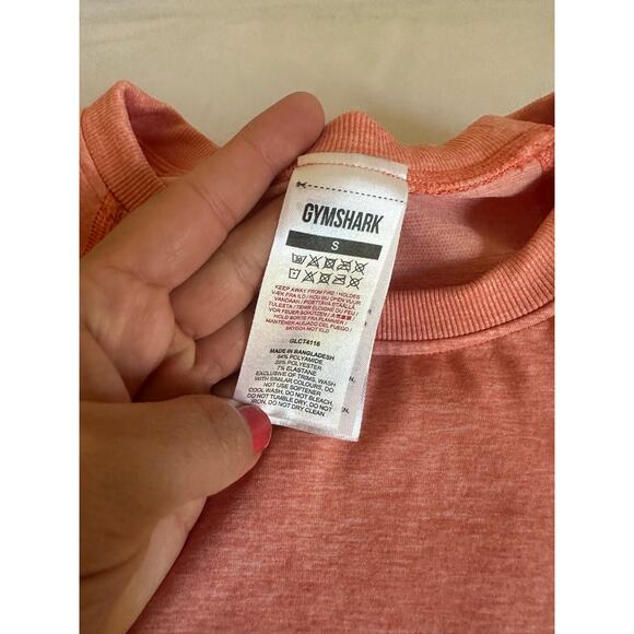 Gymshark Woman's Long Sleeve Crop Active Top Size Small - Picture 4 of 4